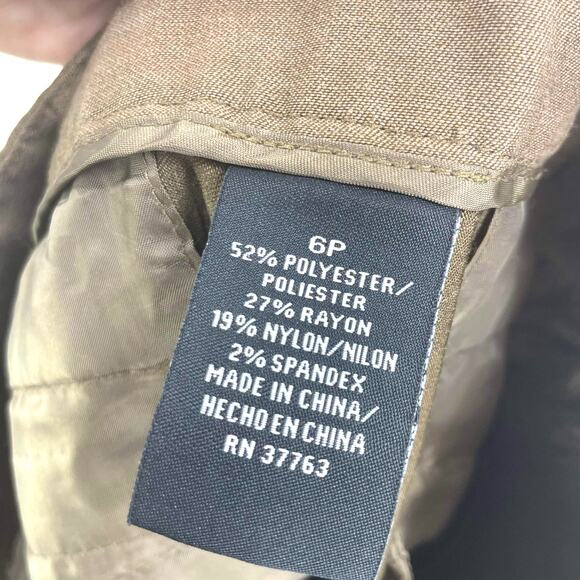 RAFAELLA Brown Straight Leg Dress Pants - Picture 3 of 10